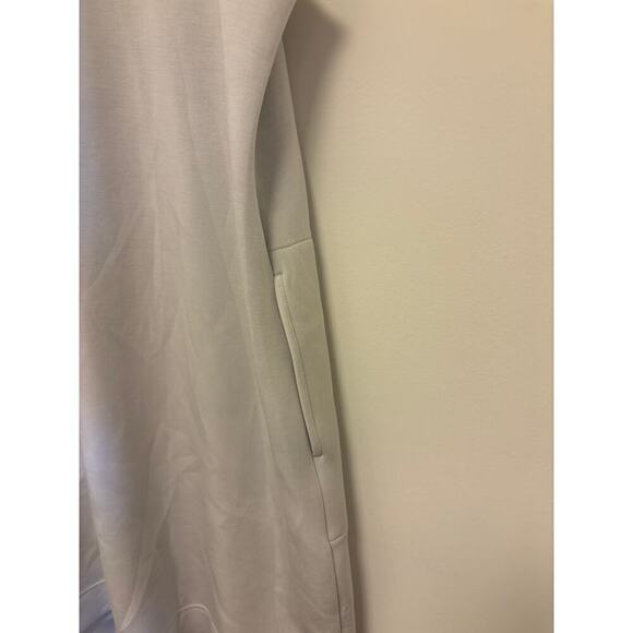 Spanx AirEssentials Mock Neck Mini Dress Size White Cloud Pockets 2X - Picture 5 of 6